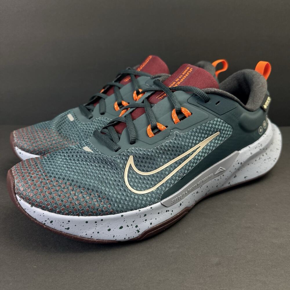 Nike Juniper Trail 2 GTX Men’s 11.5 Deep Jungle Khaki HM9734-300 Running Shoes